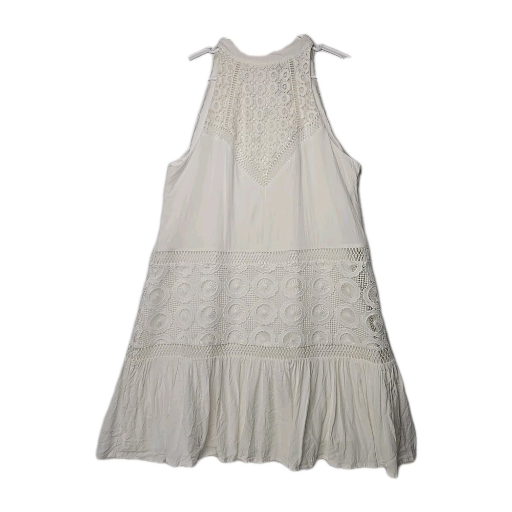 Lovers And Friends‎ White Lace Sleeveless Dress Medium